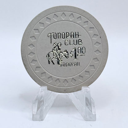Tonopah Club Tonopah Nevada 1940's $1 Casino Chip N3381