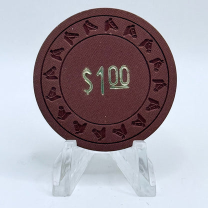 Tonopah Club Casino Tonopah Nevada 1969 $1 Casino Chip N4322