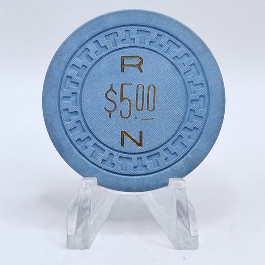 Town House Casino Reno Nevada "Roy Nelson" 1951 $5 Casino Chip V7616