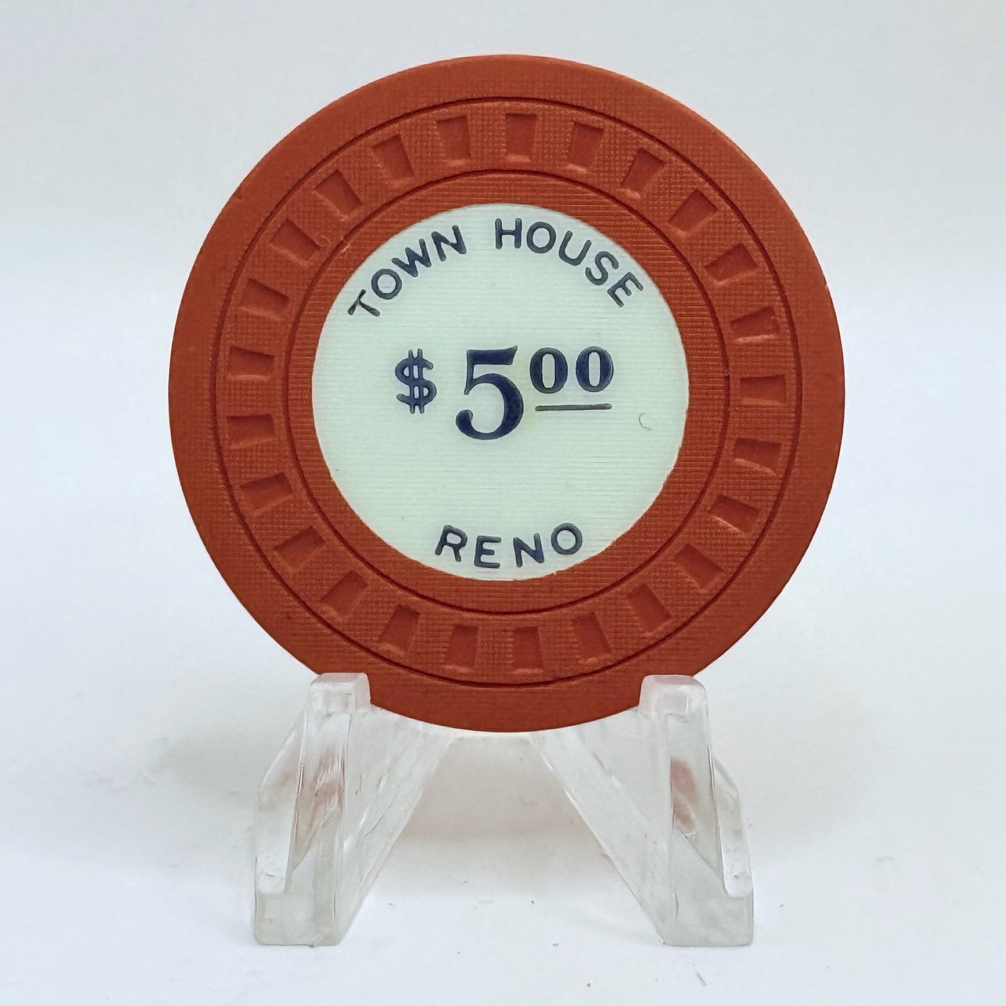 Town House Reno Nevada 1940s $5 Casino Chip N7858