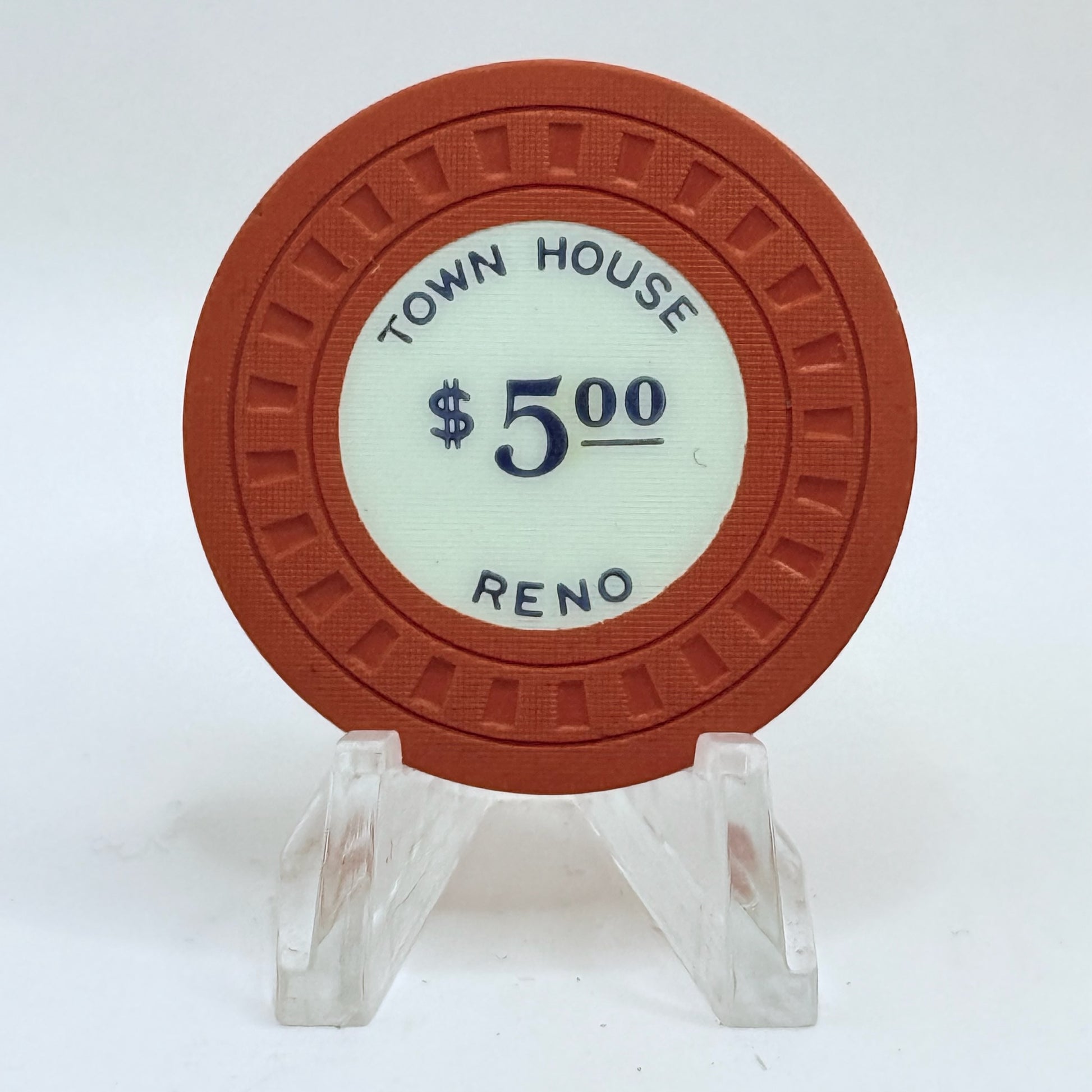Town House Reno Nevada 1940s $5 Casino Chip N7858