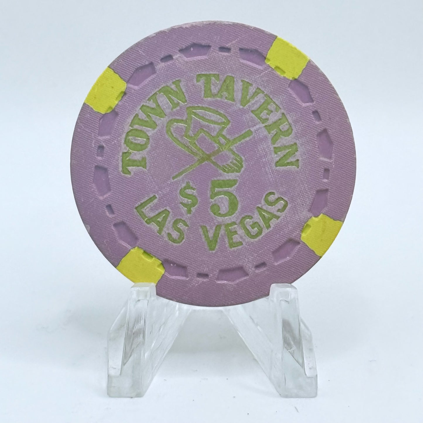 Town Tavern Las Vegas Nevada $5 Casino Chip N2259