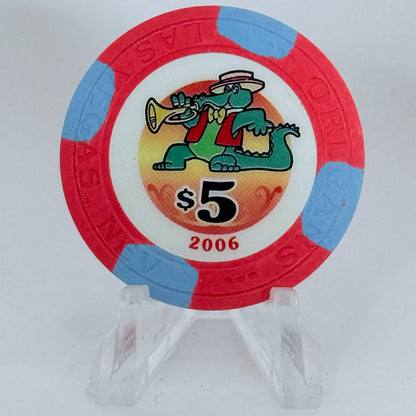 The Orleans Las Vegas Nevada 2006 $5 Casino Chip E6262