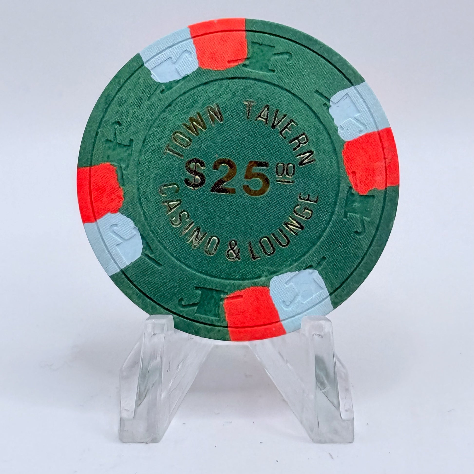 Town Tavern Las Vegas Nevada 1981 $25 Casino Chip V5776