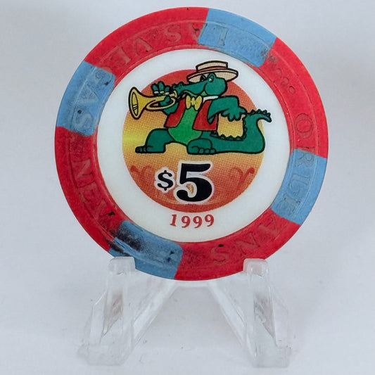The Orleans Las Vegas Nevada 1999 $5 Casino Chip V5161