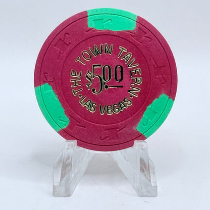 Town Tavern Las Vegas Nevada 1981 $5 Casino Chip N1237