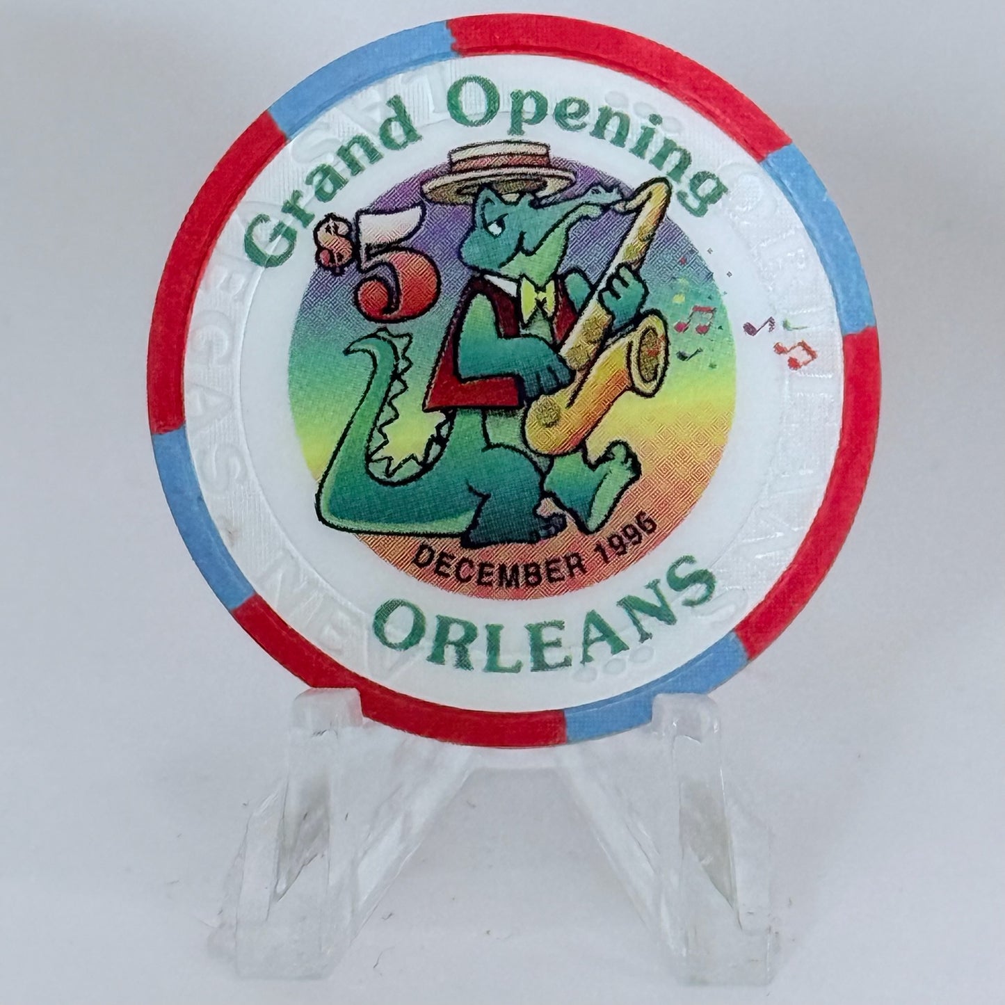 The Orleans Las Vegas Nevada 1996 LE $5 Casino Chip N8924