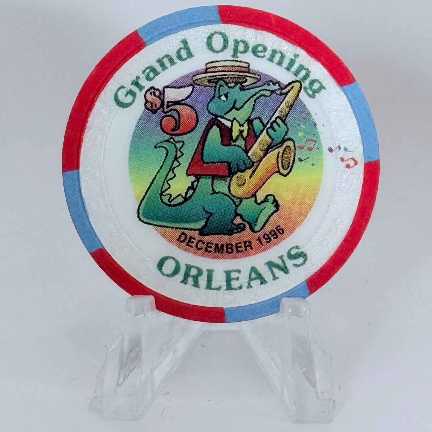 The Orleans Las Vegas Nevada 1996 LE $5 Casino Chip N8924