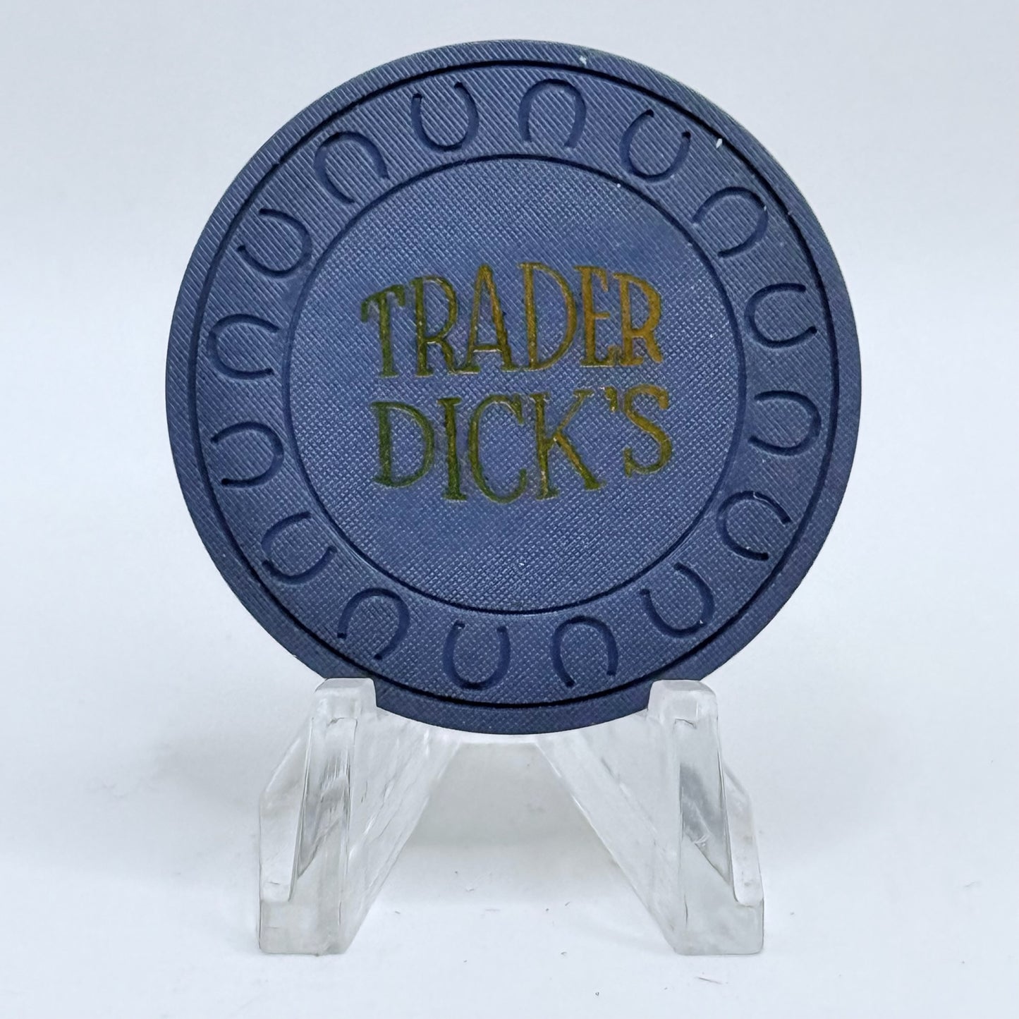 Trader Dick's Sparks Nevada 1958 Casino Chip N4426 *NAVY