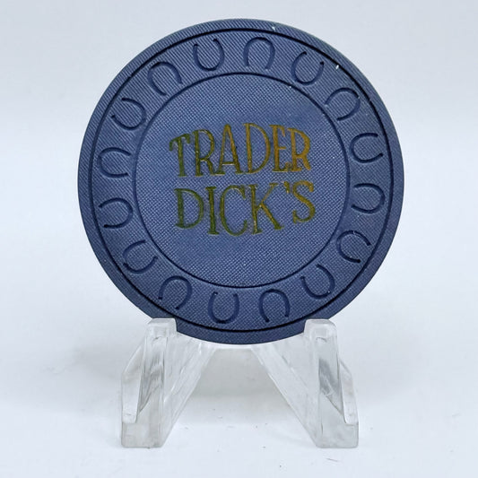 Trader Dick's Sparks Nevada 1958 Casino Chip N4426 *NAVY