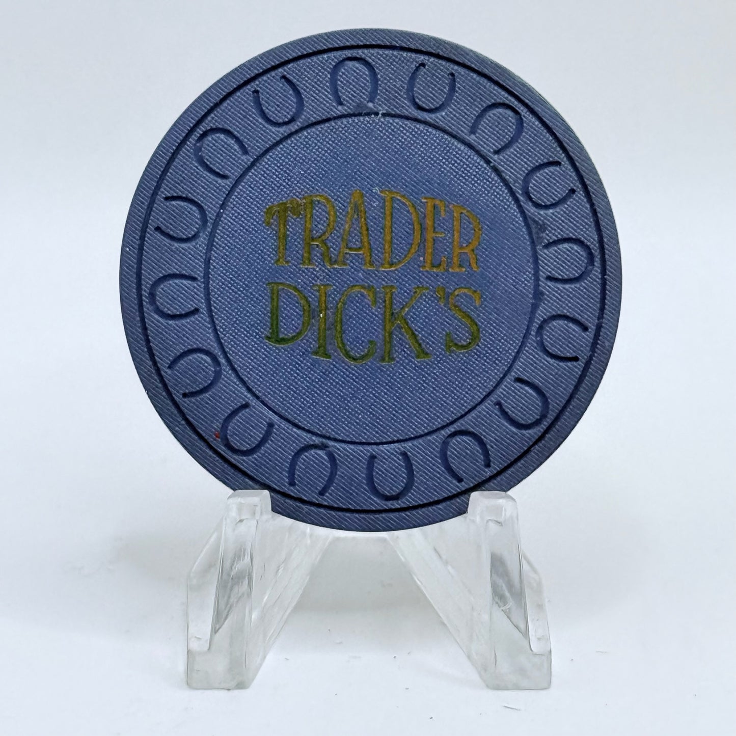Trader Dick's Sparks Nevada 1958 Casino Chip N4426 *NAVY