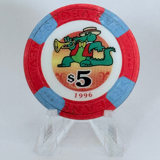 The Orleans Las Vegas Nevada 1996 $5 Casino Chip N8925
