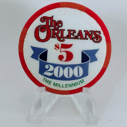 The Orleans Las Vegas Nevada 2000 'Millennium' LE $5 Casino Chip V5157