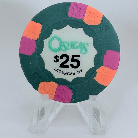 O'Sheas Las Vegas Nevada 2000 $25 Casino Chip V6502