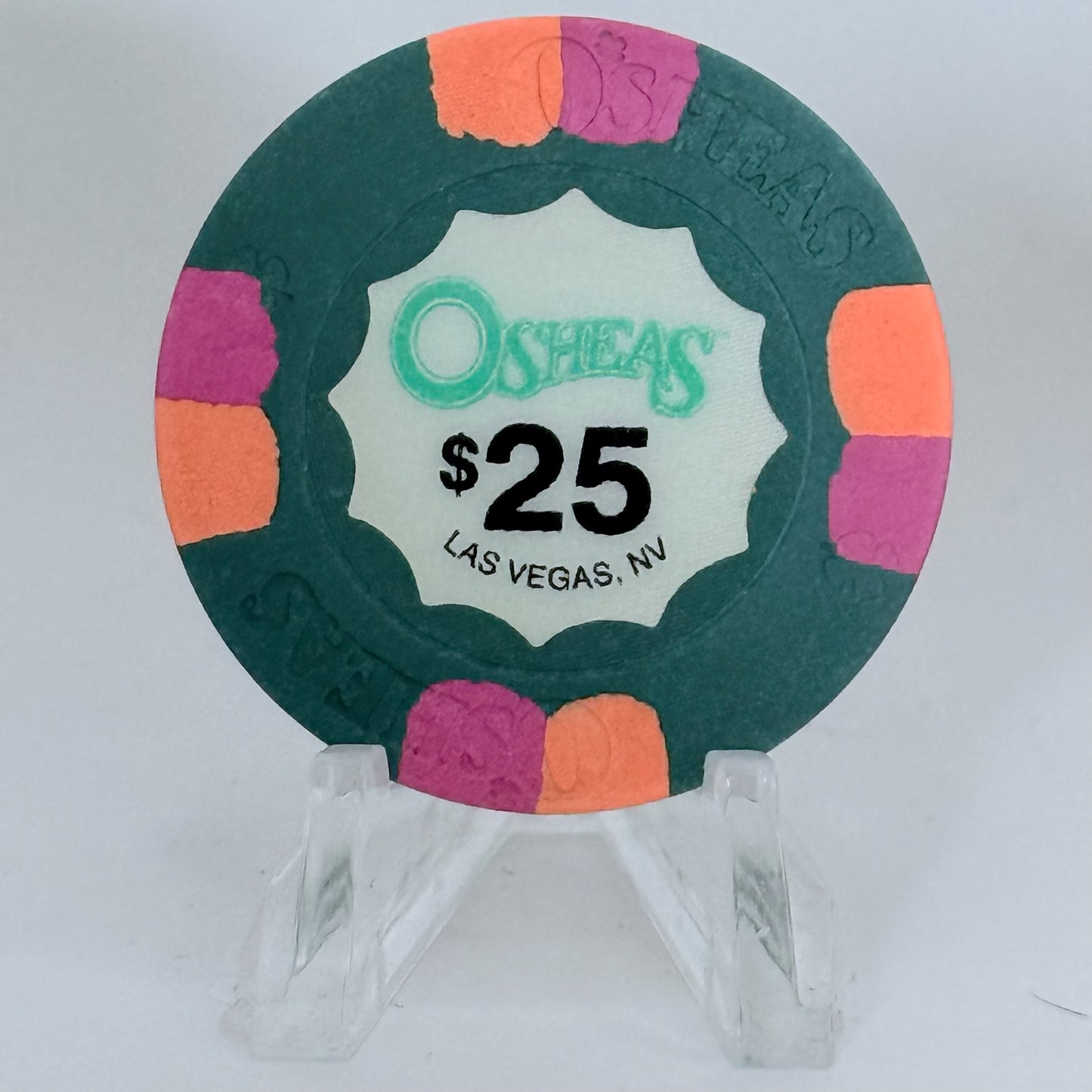 O'Sheas Las Vegas Nevada 2000 $25 Casino Chip V6502