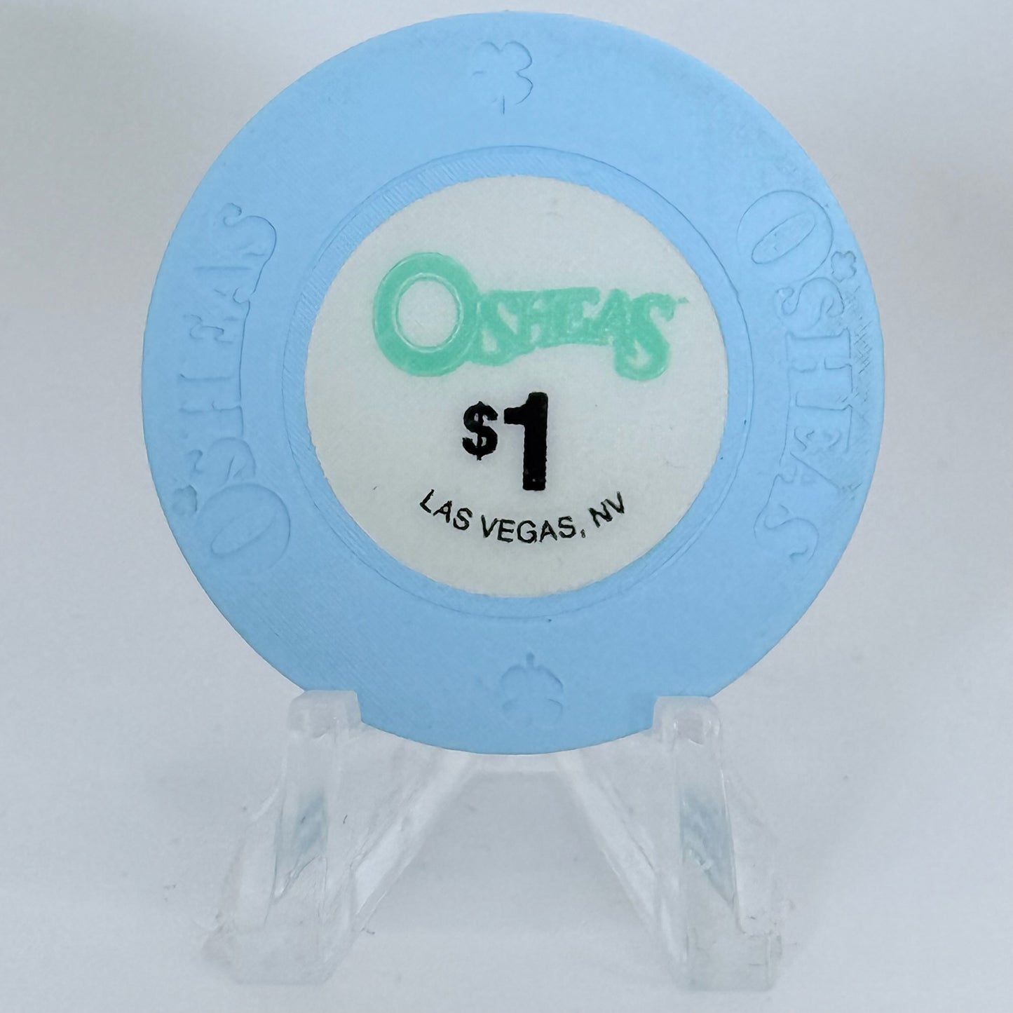 O'Sheas Las Vegas Nevada 1989 $1 Casino Chip E1727