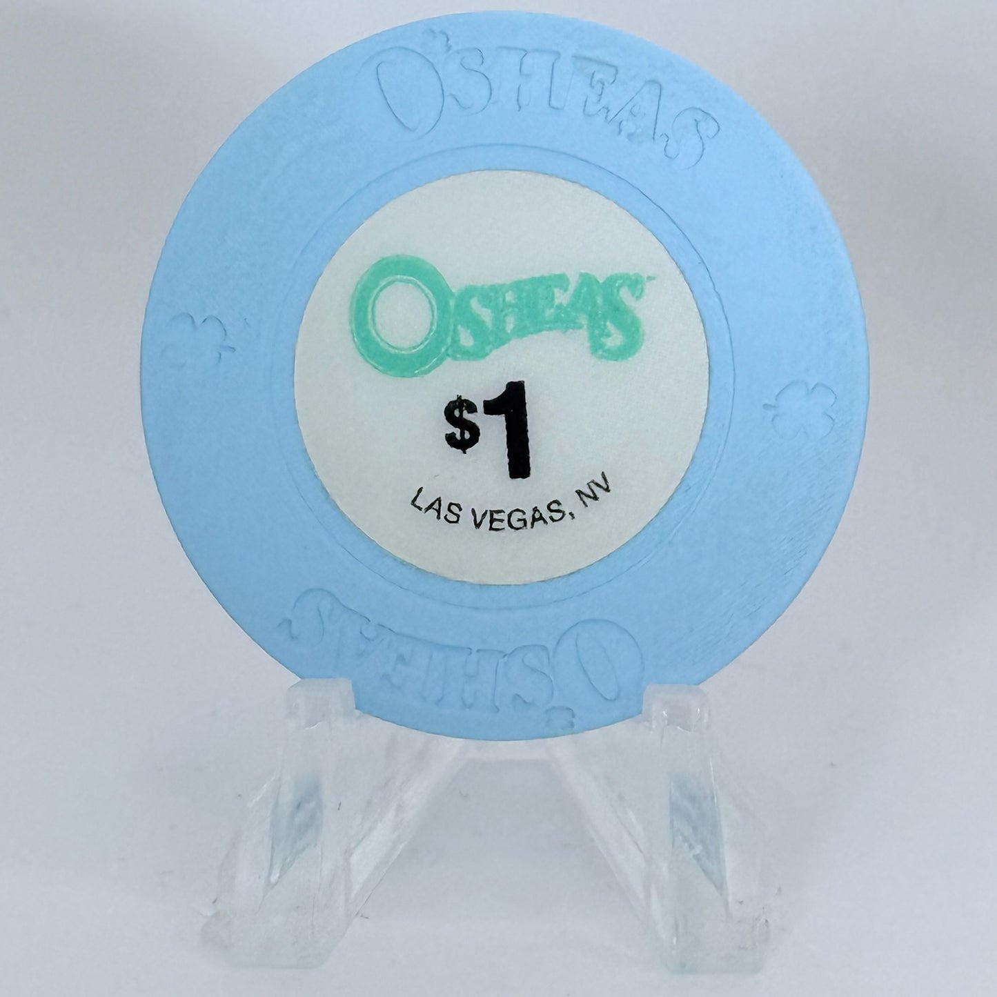 O'Sheas Las Vegas Nevada 1989 $1 Casino Chip E1727