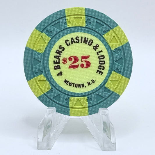 4 Bears Casino Newtown North Dakota $25 Casino Chip