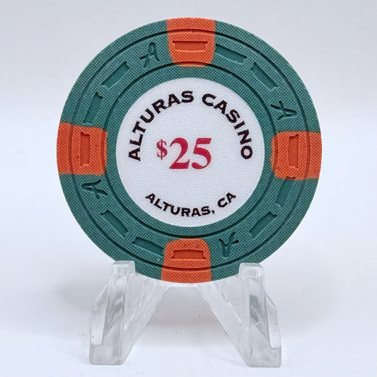 Alturas Casino Alturas California $25 Casino Chip