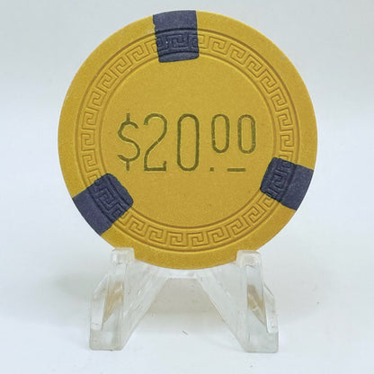 United Club Reno Nevada 1962 $20 Casino Chip N6986