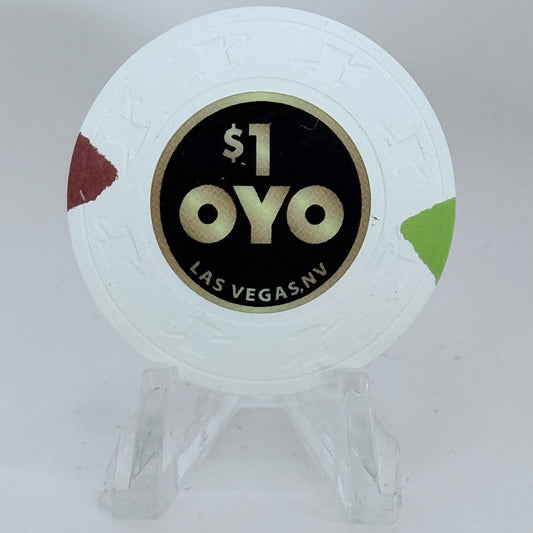OYO Hotel & Casino Las Vegas Nevada 2019 $1 Casino Chip D2915