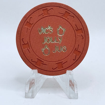 Vic's Jolly Jug Casino Henderson Nevada 1965 $1 Chip N1810