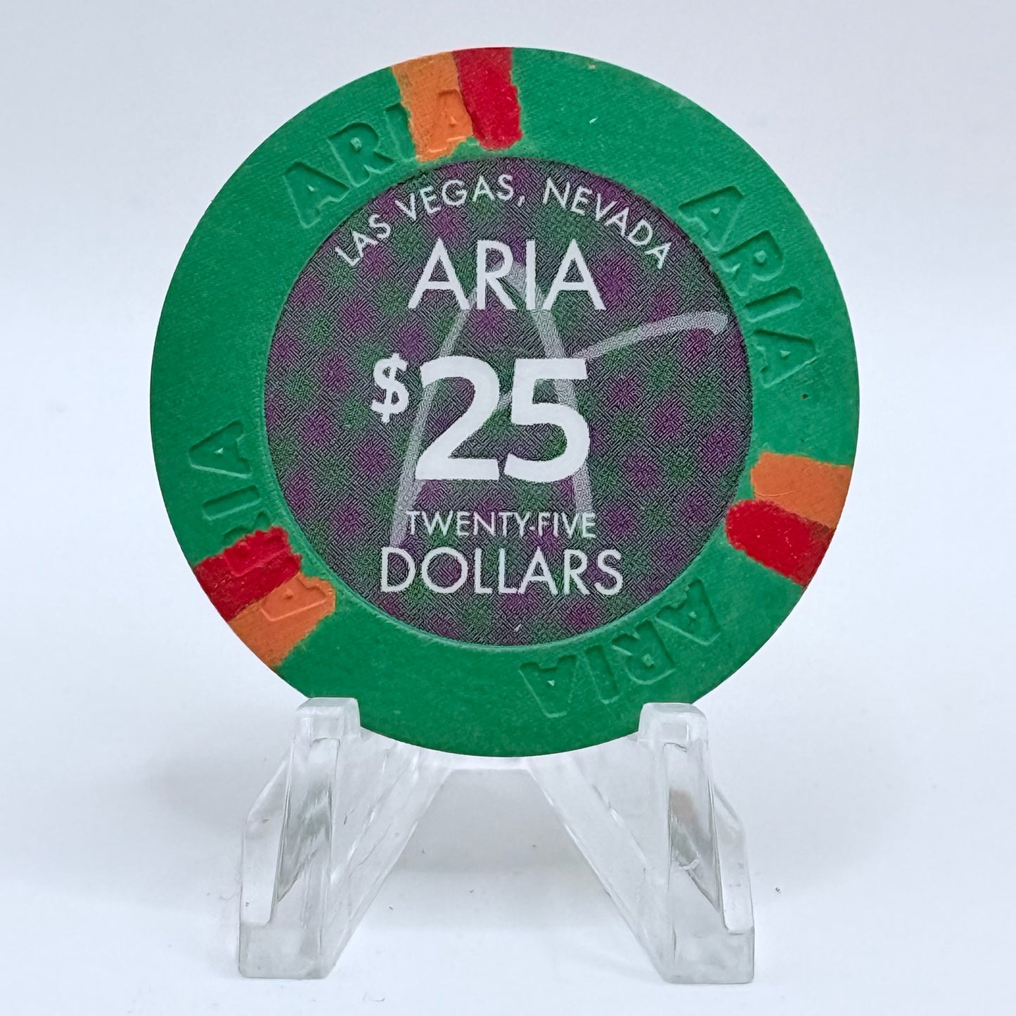 Aria Resort & Casino Las Vegas Nevada 2009 $25 Casino Chip E9225