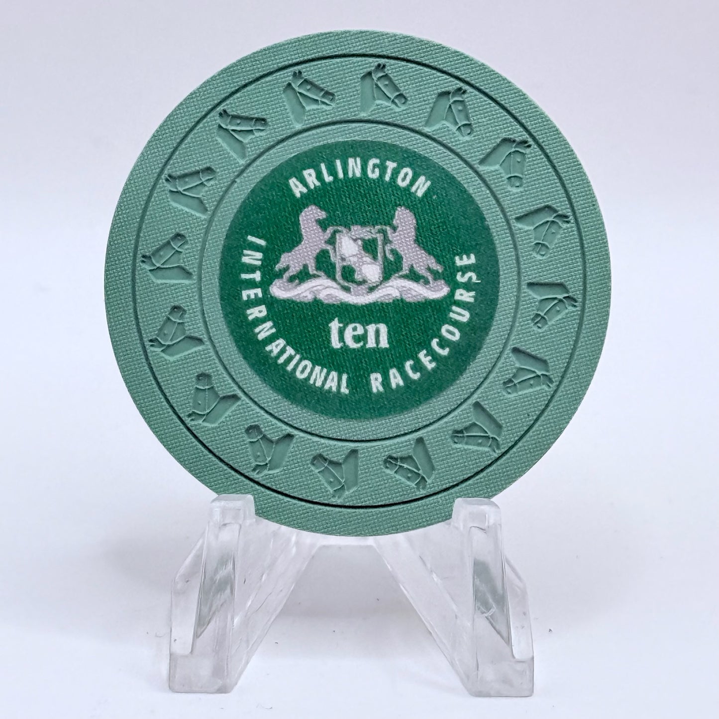 Arlington International Racecourse Arlington Heights Illinois $10 Casino Chip