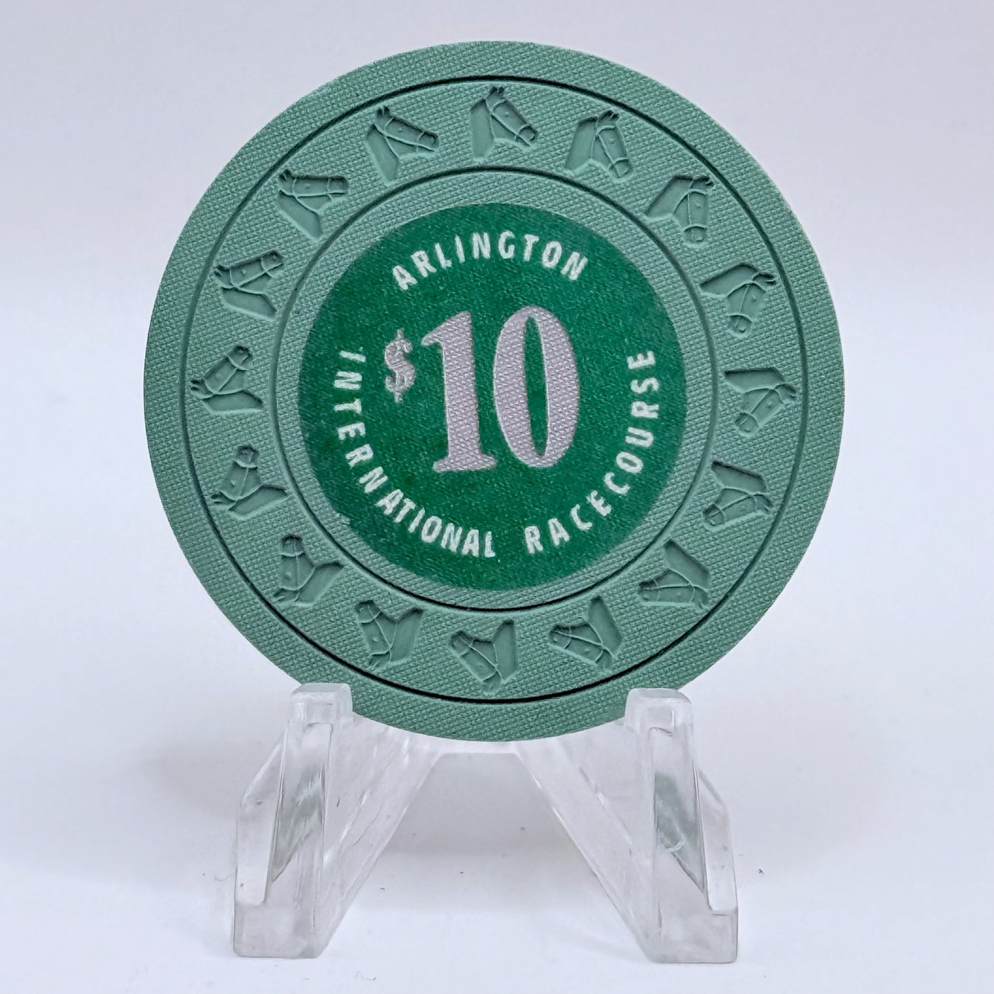 Arlington International Racecourse Arlington Heights Illinois $10 Casino Chip