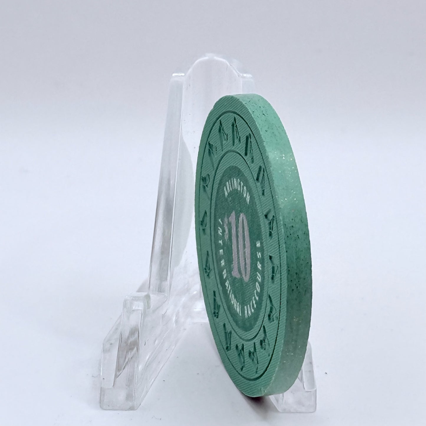 Arlington International Racecourse Arlington Heights Illinois $10 Casino Chip