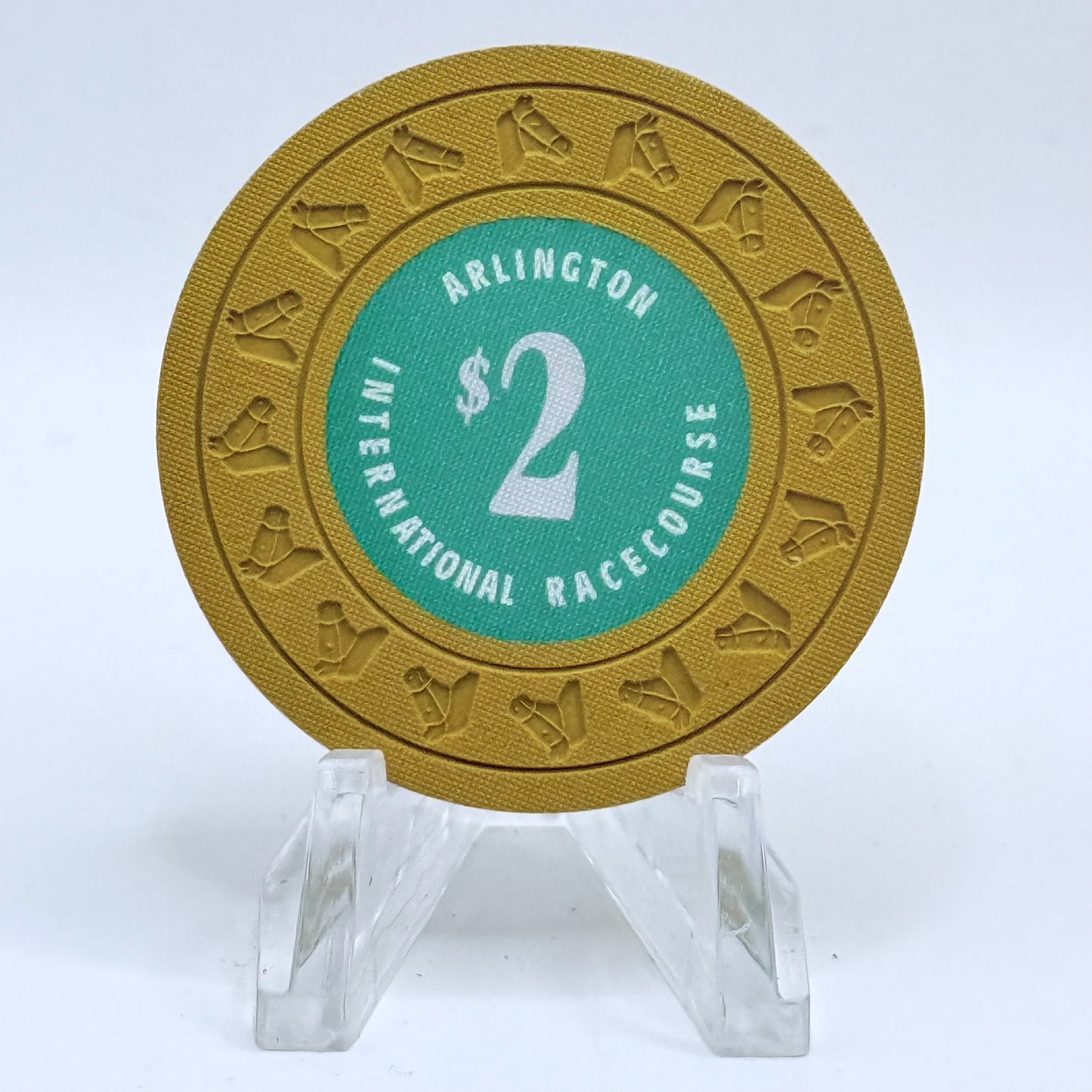 Arlington International Racecourse Arlington Heights Illinois $2 Casino Chip