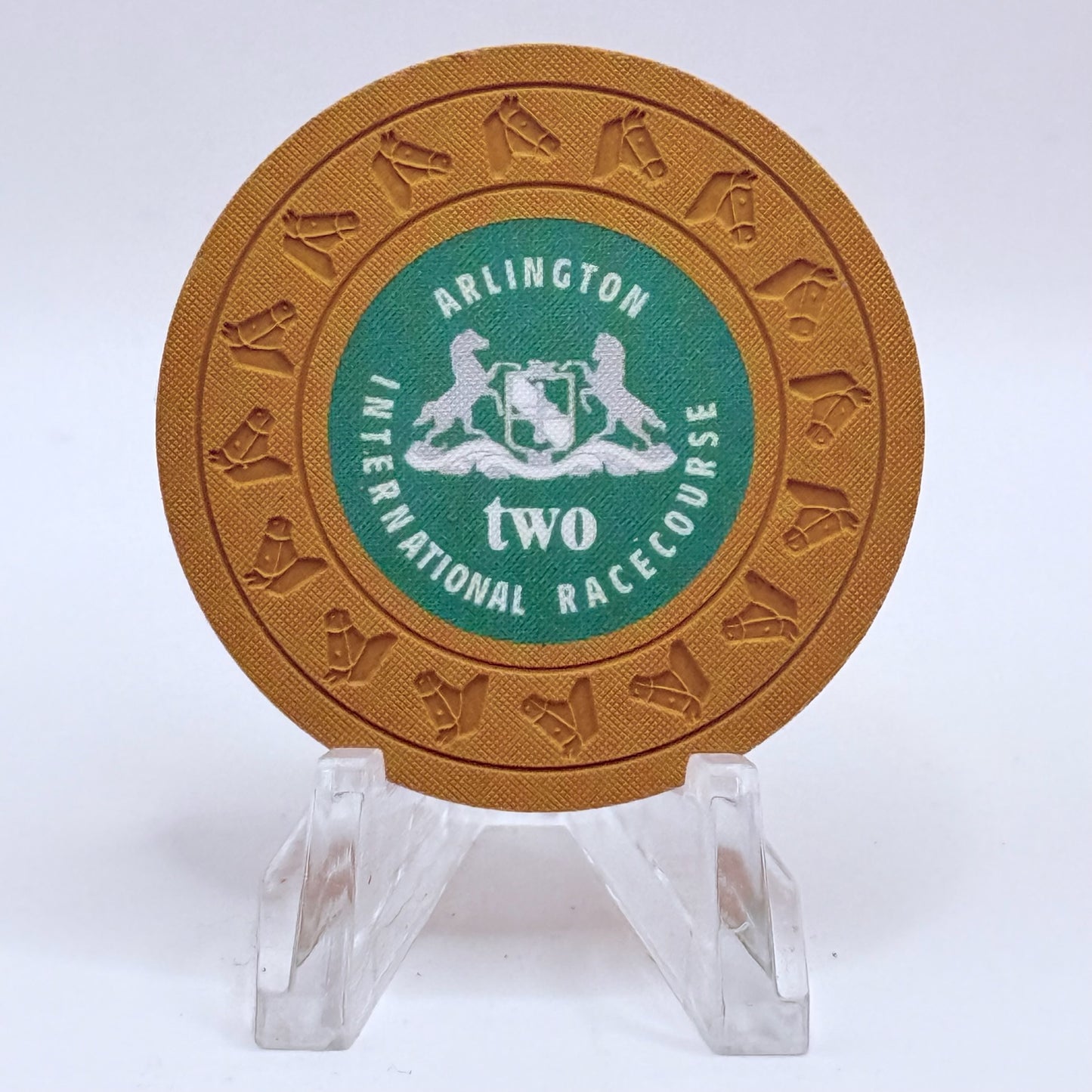 Arlington International Racecourse Arlington Heights Illinois $2 Casino Chip