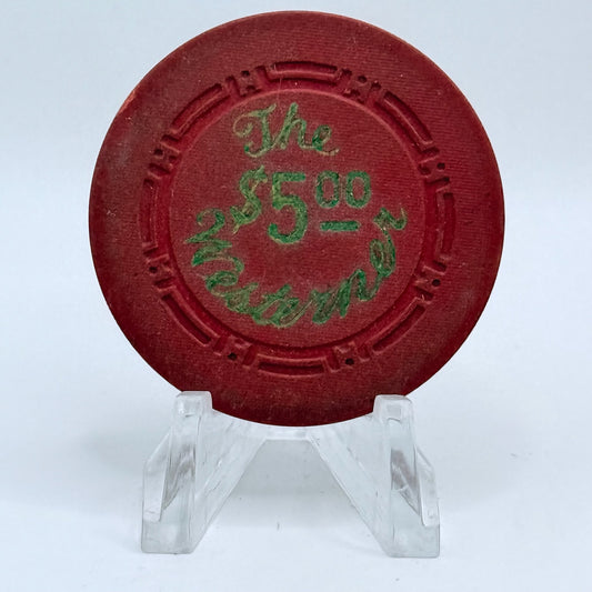 The Westerner Las Vegas Nevada 1953 $5 Casino Chip N2301