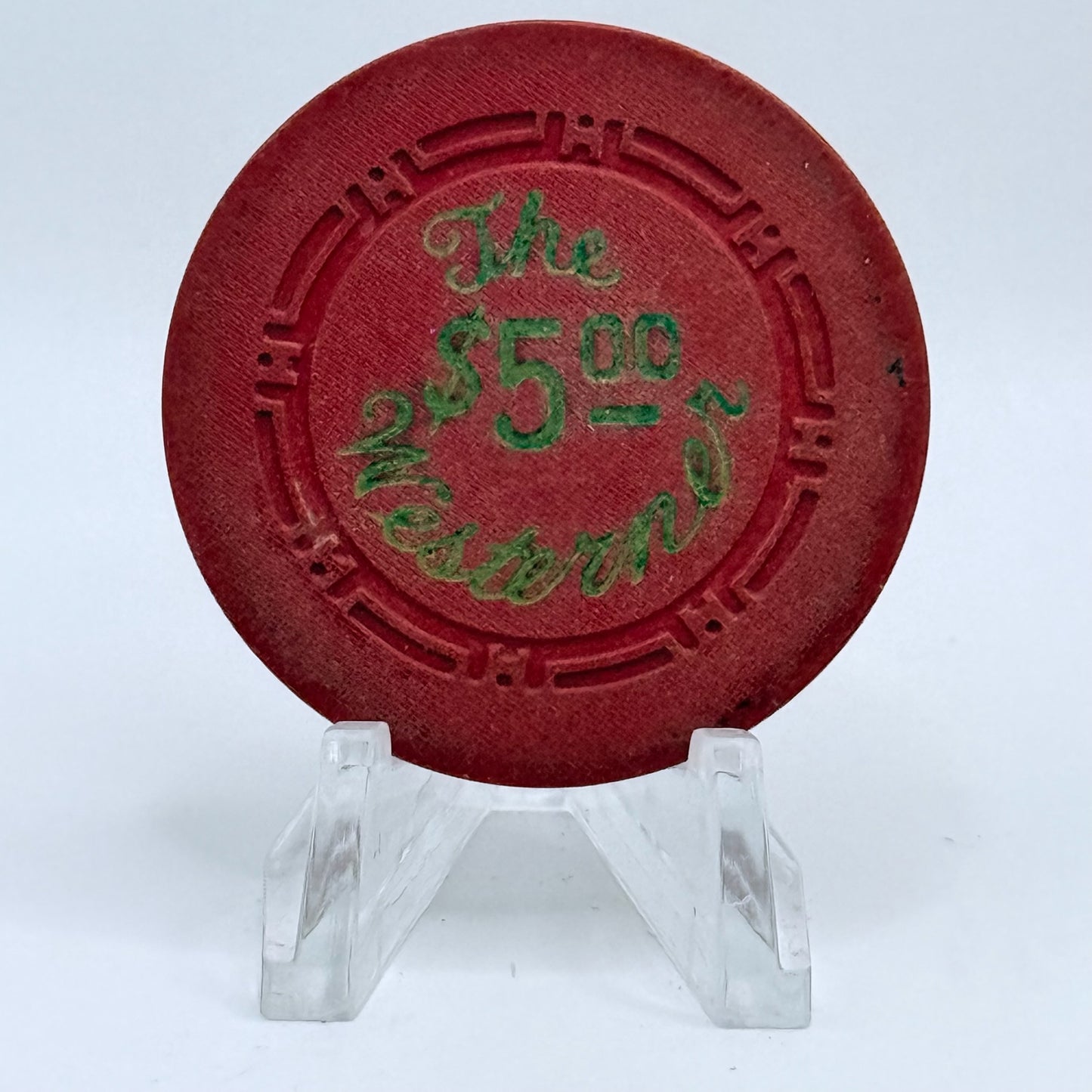 The Westerner Las Vegas Nevada 1953 $5 Casino Chip N2301