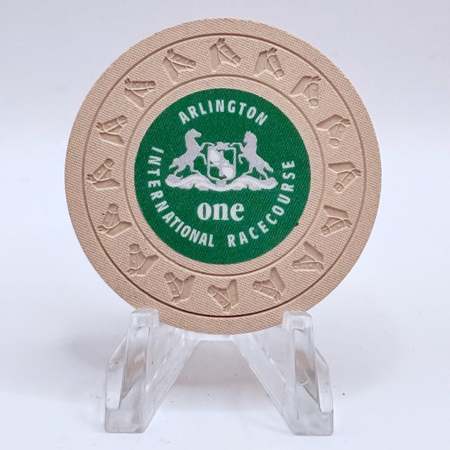 Arlington International Racecourse Arlington Heights Illinois $1 Casino Chip