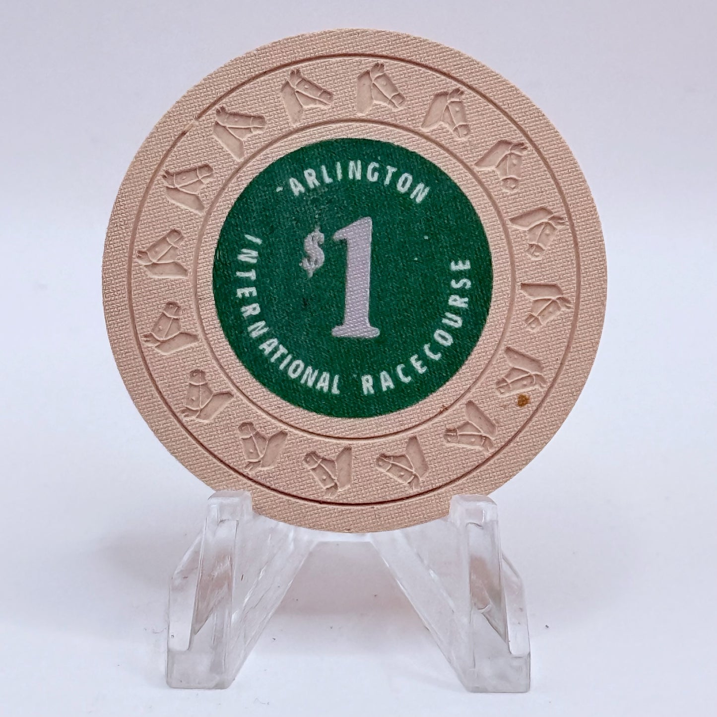 Arlington International Racecourse Arlington Heights Illinois $1 Casino Chip