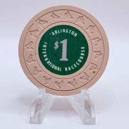 Arlington International Racecourse Arlington Heights Illinois $1 Casino Chip