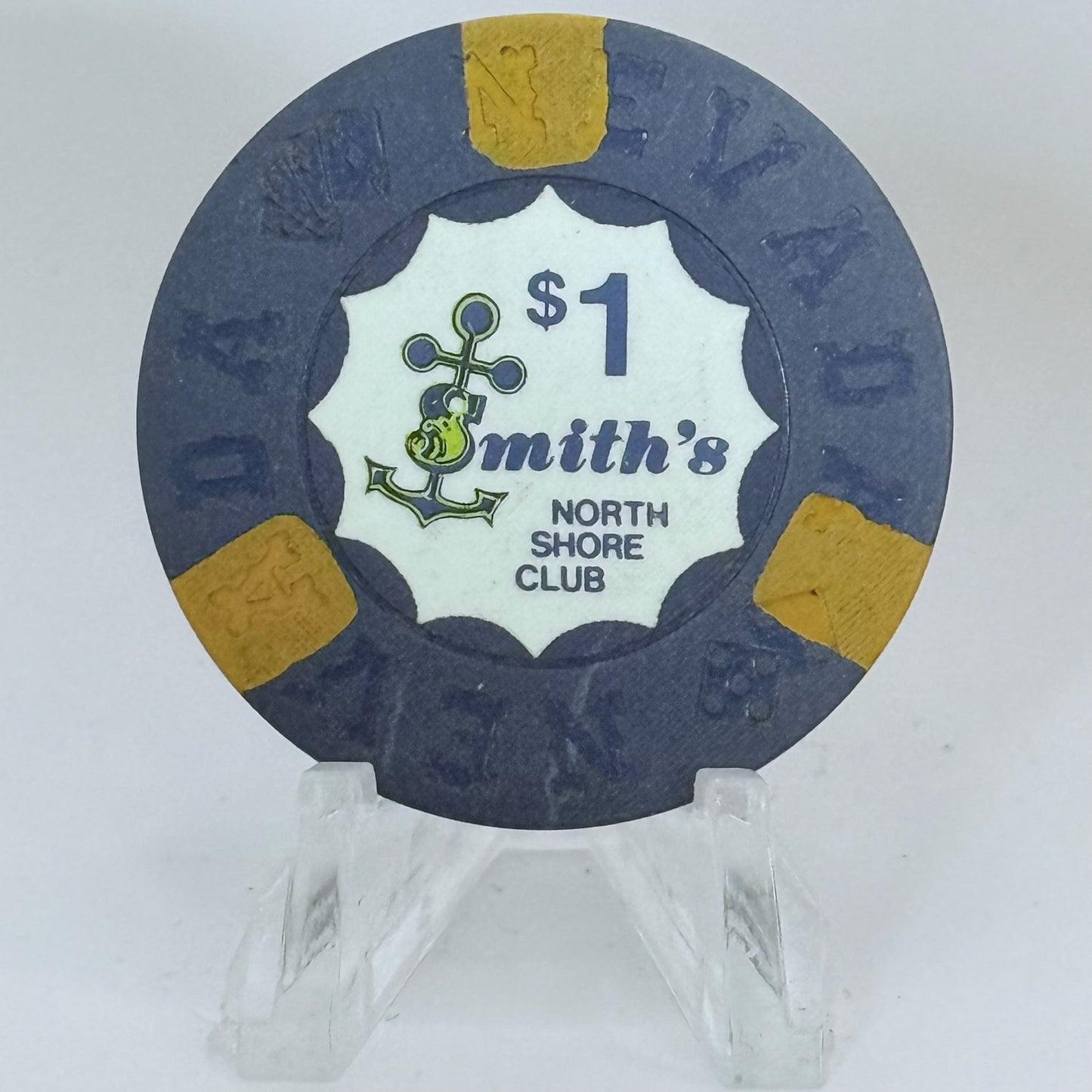 Smith's North Shore Club Lake Tahoe Nevada 1971 LE $1 Casino Chip N6900