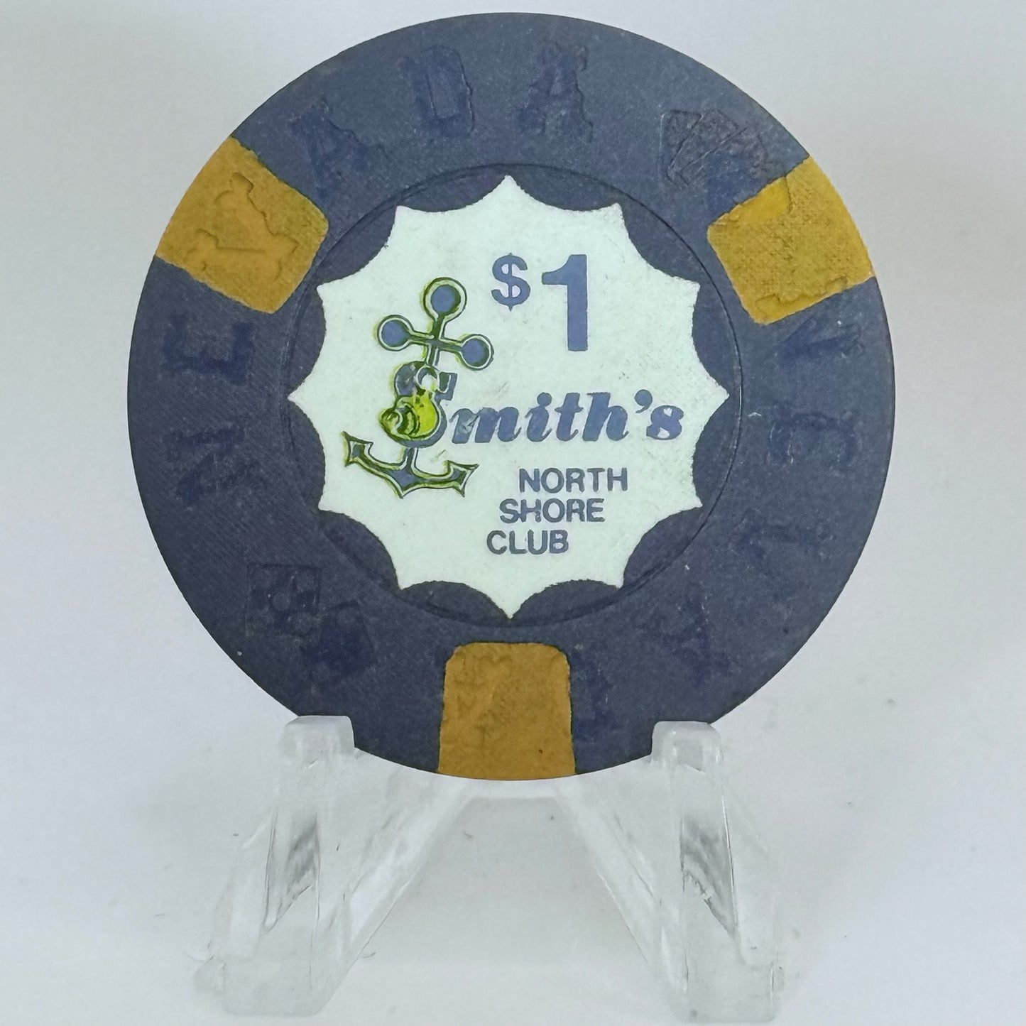 Smith's North Shore Club Lake Tahoe Nevada 1971 LE $1 Casino Chip N6900