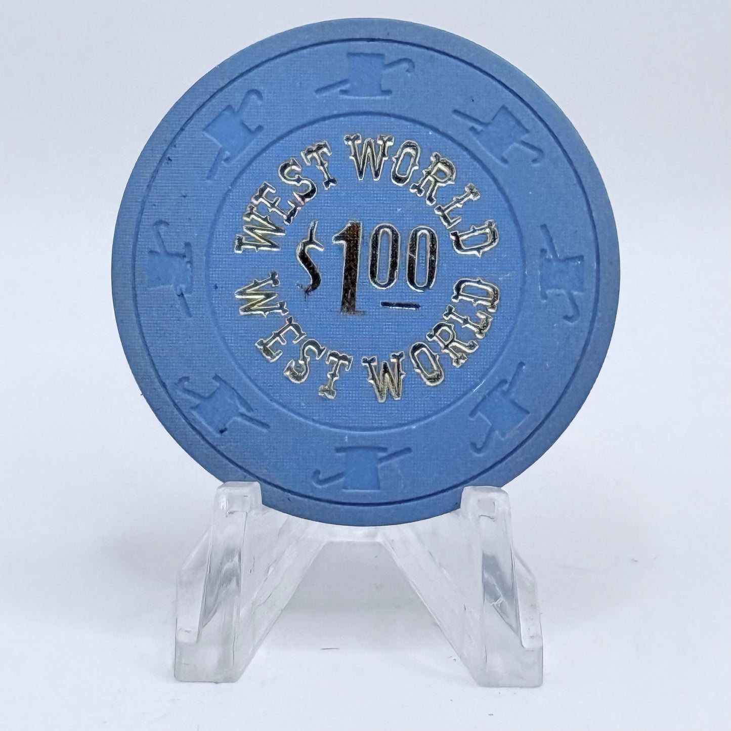 West World Casino Henderson Nevada 1979 $1 Chip N2983