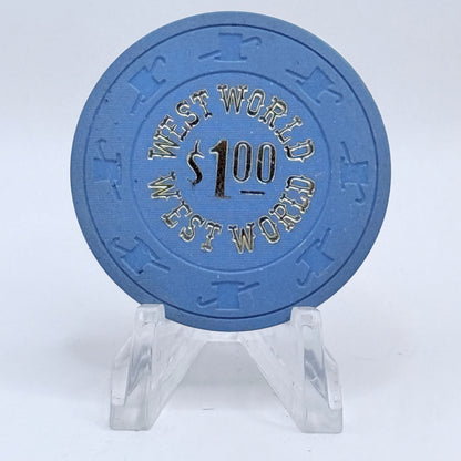 West World Casino Henderson Nevada 1979 $1 Chip N2983