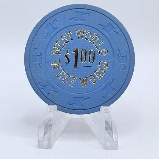 West World Casino Henderson Nevada 1979 $1 Chip N2983