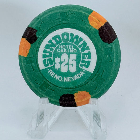 Sundowner Reno Nevada 1992 $25 Casino Chip N2463
