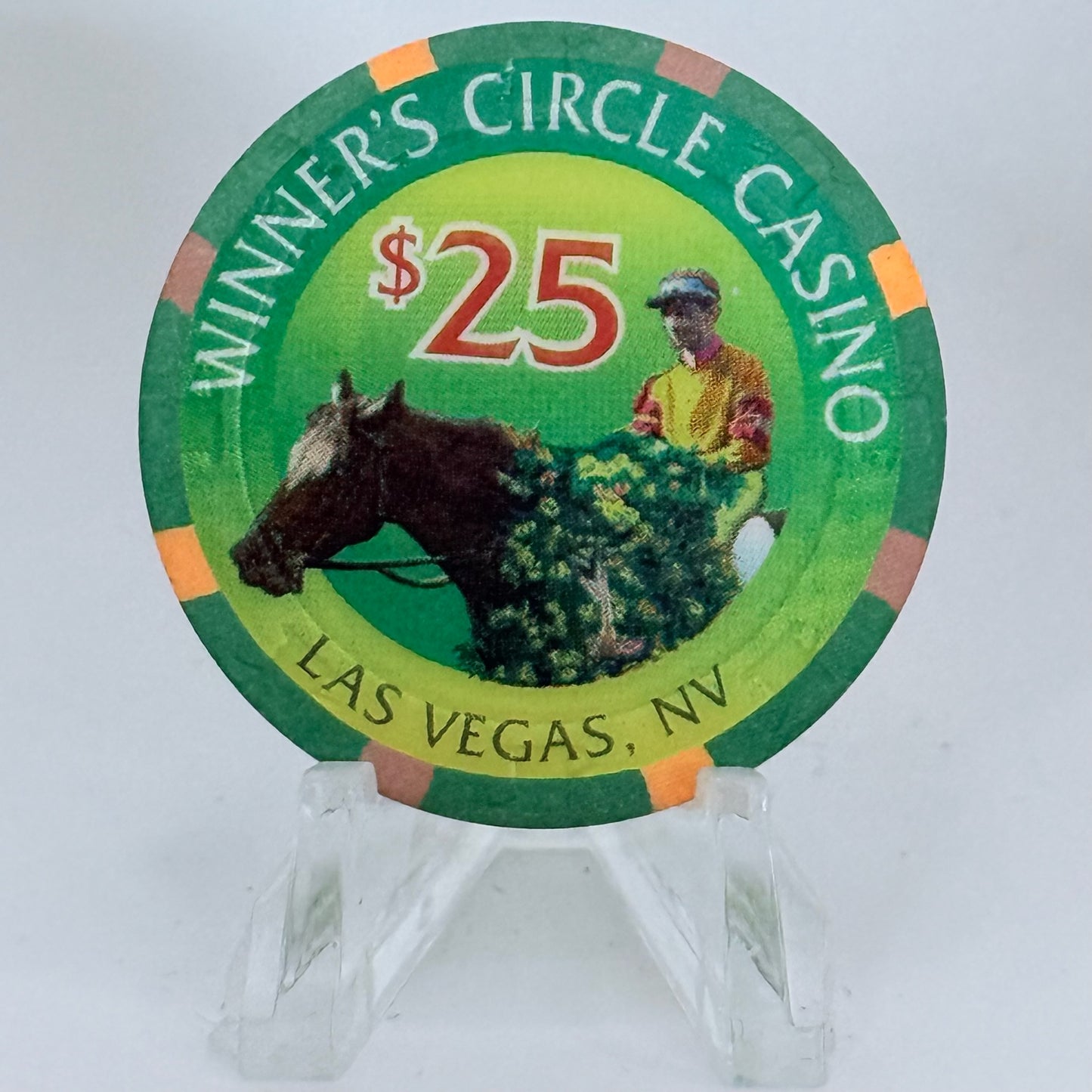 Winner's Circle Casino Las Vegas Nevada 1997 $25 Casino Chip V3616