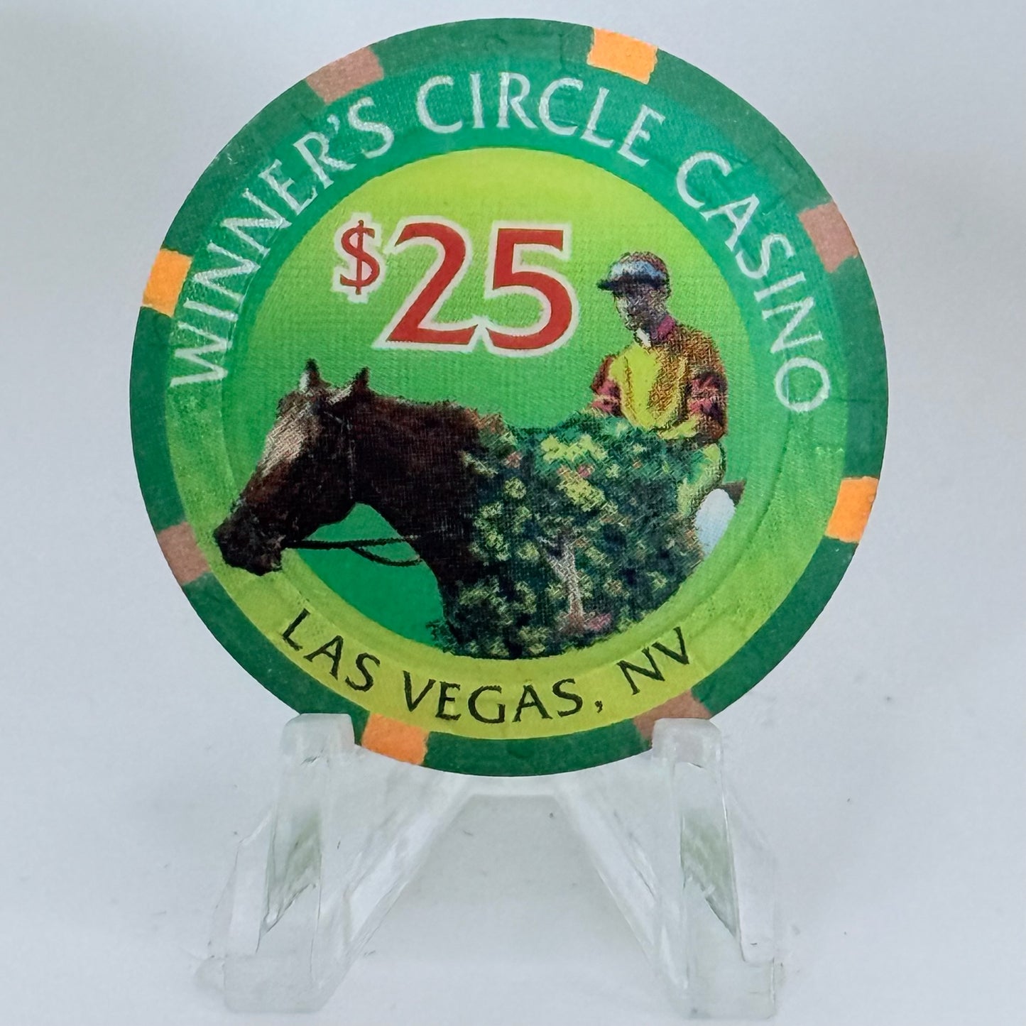 Winner's Circle Casino Las Vegas Nevada 1997 $25 Casino Chip V3616