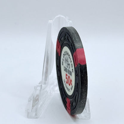 Blockhouse Cardroom Midway Washington $0.50 Casino Chip