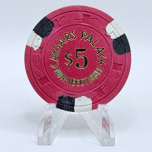 Caesars Palace Las Vegas Nevada 1980s $5 NCV Casino Chip N6625