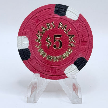 Caesars Palace Las Vegas Nevada 1980s $5 NCV Casino Chip N6625