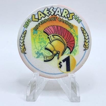 Caesars Casino Elizabeth Indiana $1 Casino Chip