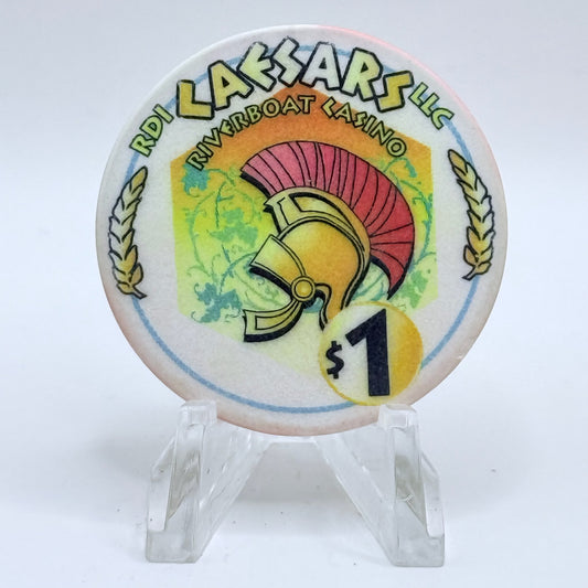 Caesars Casino Elizabeth Indiana $1 Casino Chip